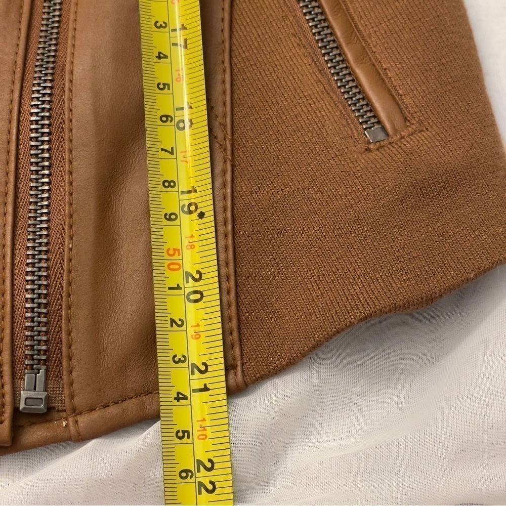 MARC New York by Andrew Marc Felix Leather Jacket size XS color whiskey/brown - Picture 15 of 15